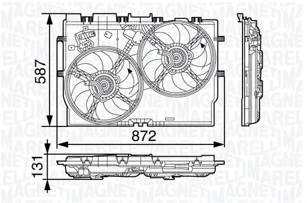 Fan, engine cooling